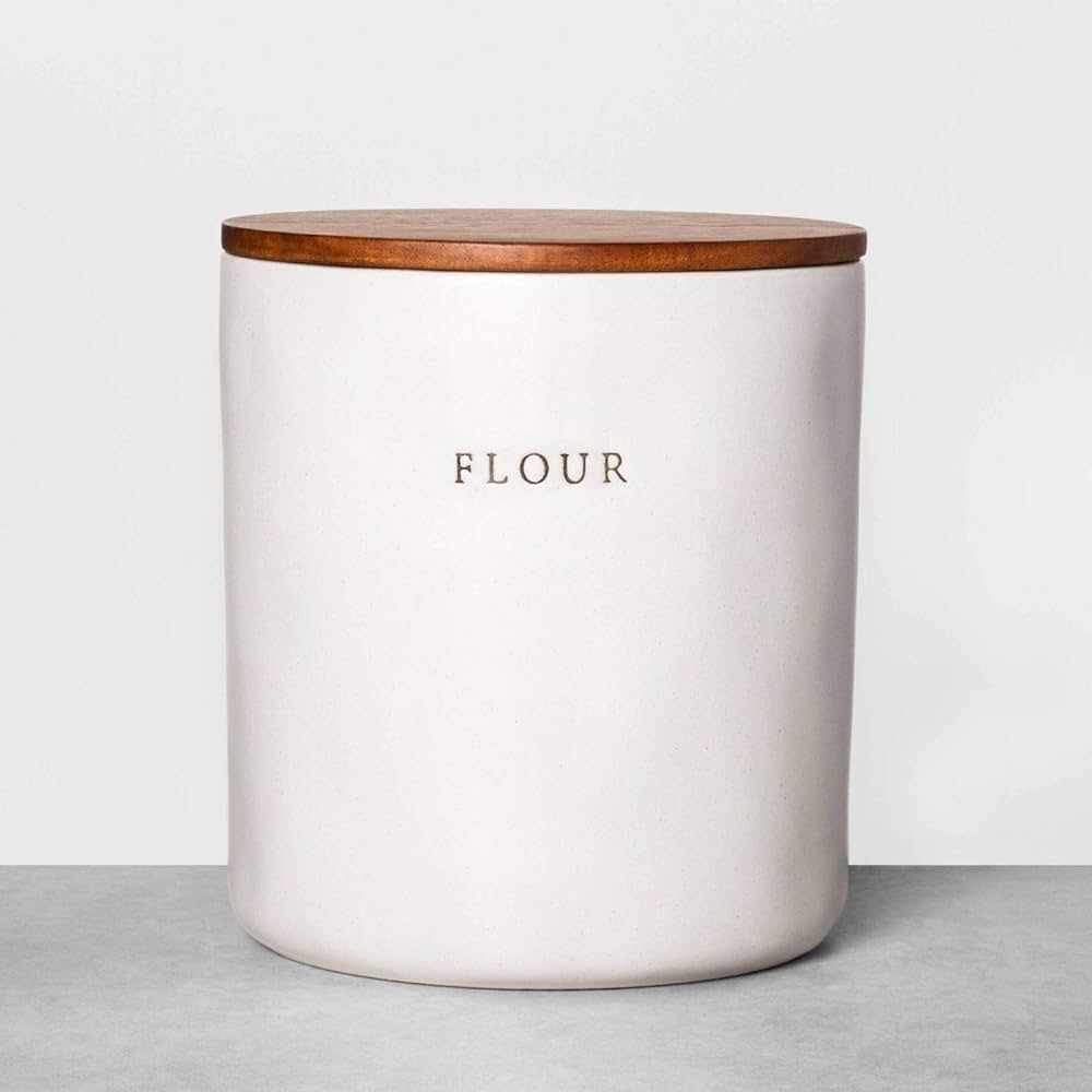 NEW Hearth & Hand Magnolia Kitchen Jar Canister Flour